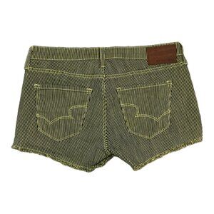 BIG STAR shorts WOMENS 29 lime green stripes nice!